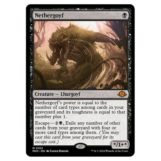Magic The Gathering - Modern Horizons 3 - Nethergoyf - 0103 Magic The Gathering - Modern Horizons 3 - Nethergoyf - 0103