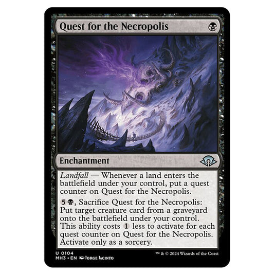 Magic The Gathering - Modern Horizons 3 - Quest for the Necropolis - 0104