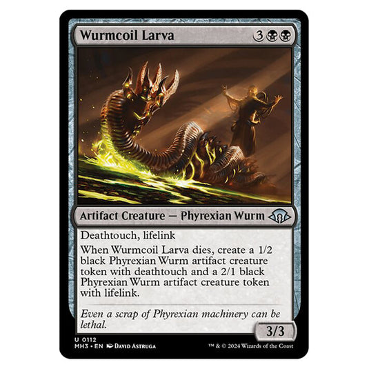 Magic The Gathering - Modern Horizons 3 - Wurmcoil Larva - 0112