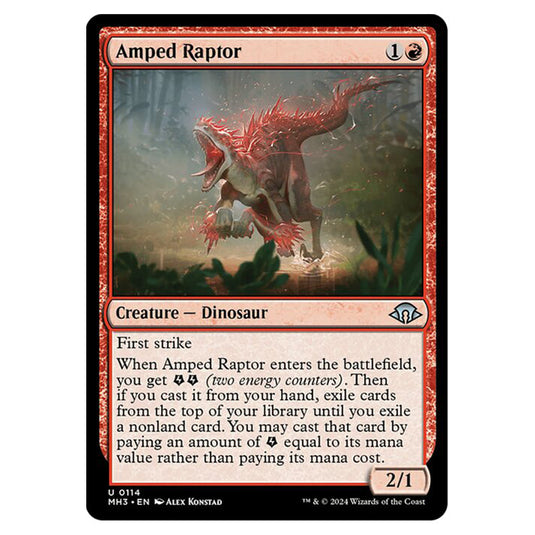 Magic The Gathering - Modern Horizons 3 - Amped Raptor - 0114