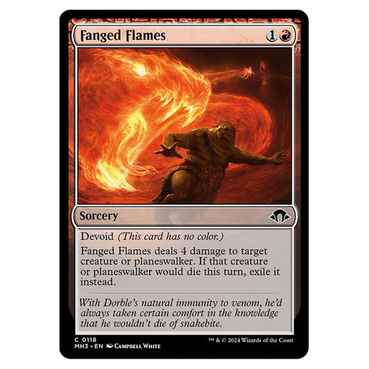 Magic The Gathering - Modern Horizons 3 - Fanged Flames - 0118