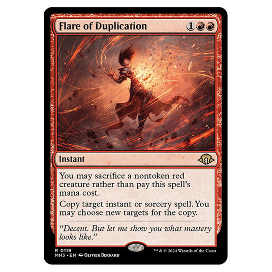 Magic The Gathering - Modern Horizons 3 - Flare of Duplication - 0119