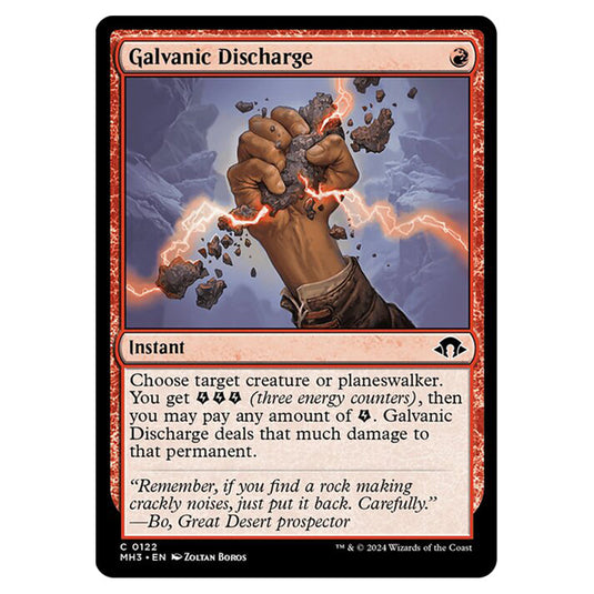 Magic The Gathering - Modern Horizons 3 - Galvanic Discharge - 0122