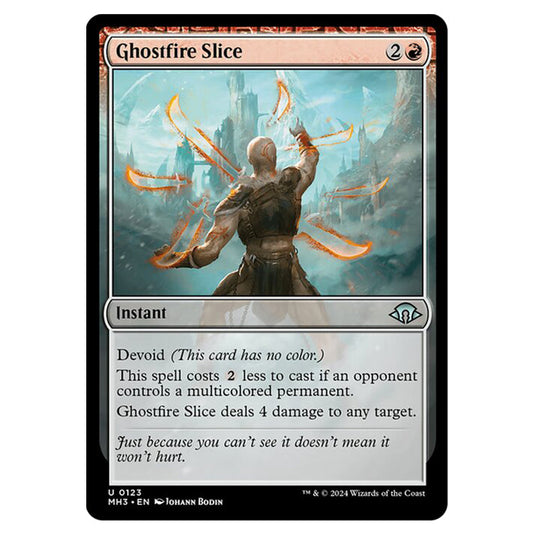 Magic The Gathering - Modern Horizons 3 - Ghostfire Slice - 0123