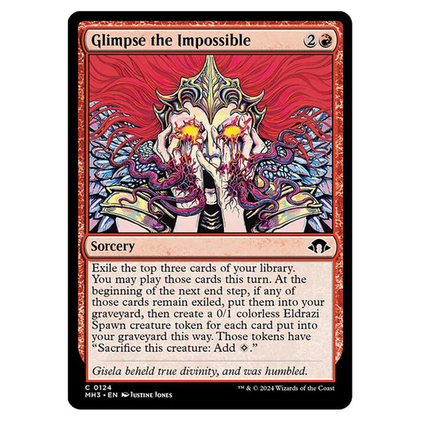 Mtg Cards With Channel Magic The Gathering - Modern Horizons 3 - Glimpse the Impossible Channel | 4th Mtg Cards With Channel Magic The Gathering - Modern Horizons 3 - Glimpse the Impossible Channel | 4th