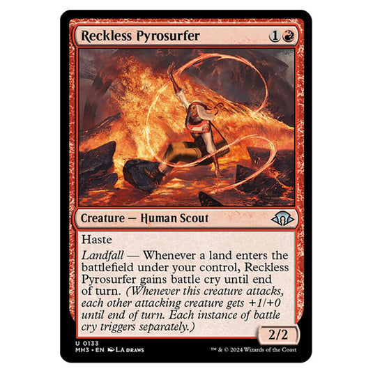 Magic The Gathering - Modern Horizons 3 - Reckless Pyrosurfer - 0133