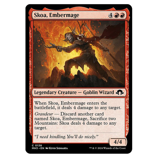 Magic The Gathering - Modern Horizons 3 - Skoa, Embermage - 0138