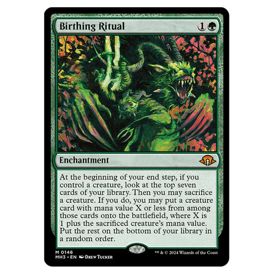 Magic The Gathering - Modern Horizons 3 - Birthing Ritual - 0146