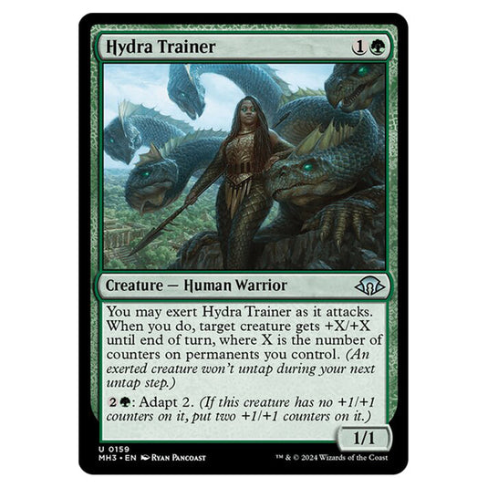 Magic The Gathering - Modern Horizons 3 - Hydra Trainer - 0159 Magic The Gathering - Modern Horizons 3 - Hydra Trainer - 0159