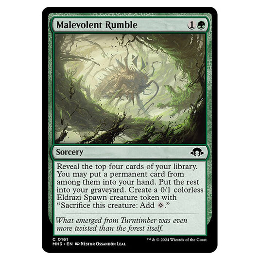 Magic The Gathering - Modern Horizons 3 - Malevolent Rumble - 0161