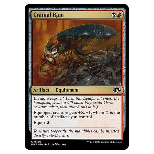 Magic The Gathering - Modern Horizons 3 - Cranial Ram - 0180 Magic The Gathering - Modern Horizons 3 - Cranial Ram - 0180