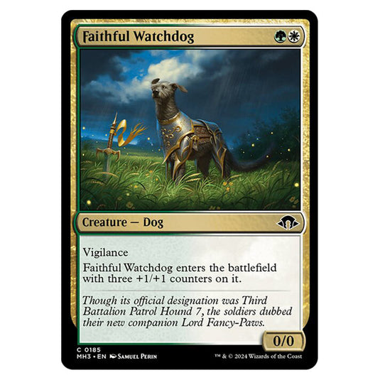 Magic The Gathering - Modern Horizons 3 - Faithful Watchdog - 0185