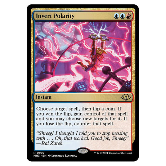 Magic The Gathering - Modern Horizons 3 - Invert Polarity - 0190 Magic The Gathering - Modern Horizons 3 - Invert Polarity - 0190