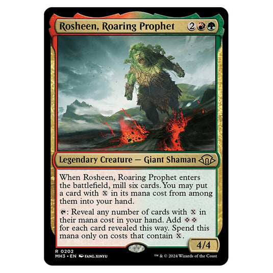 Magic The Gathering - Modern Horizons 3 - Rosheen, Roaring Prophet - 0202