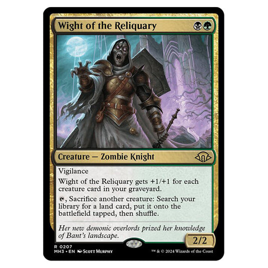 Magic The Gathering - Modern Horizons 3 - Wight of the Reliquary - 0207