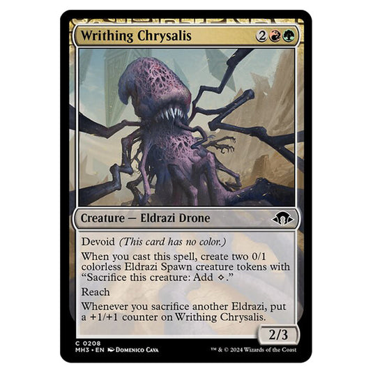 Magic The Gathering - Modern Horizons 3 - Writhing Chrysalis - 0208