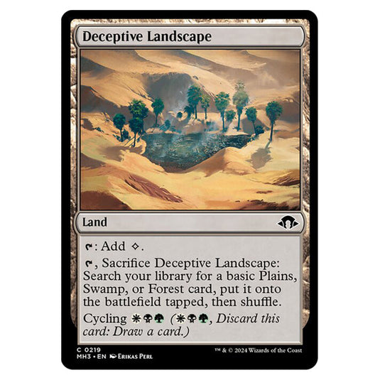 Magic The Gathering - Modern Horizons 3 - Deceptive Landscape - 0219