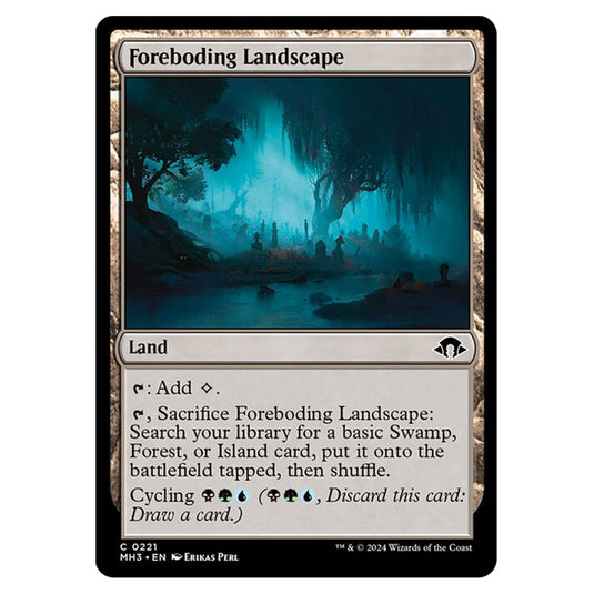 Magic The Gathering - Modern Horizons 3 - Foreboding Landscape - 0221