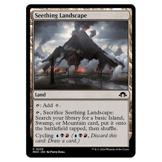 Magic The Gathering - Modern Horizons 3 - Seething Landscape - 0225