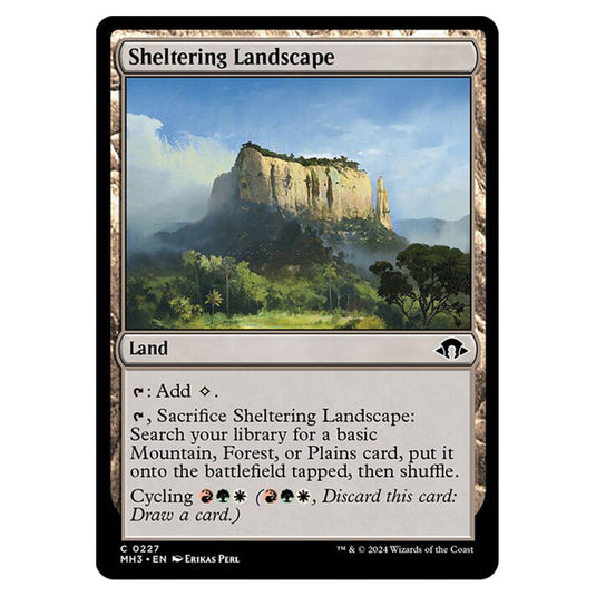 Magic The Gathering - Modern Horizons 3 - Sheltering Landscape - 0227