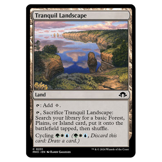 Magic The Gathering - Modern Horizons 3 - Tranquil Landscape - 0231