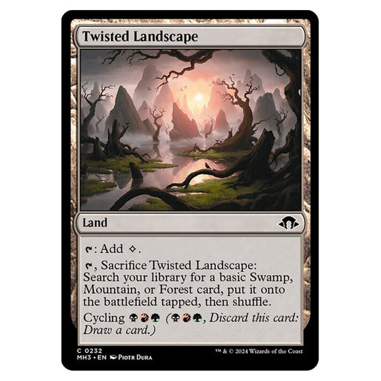 Magic The Gathering - Modern Horizons 3 - Twisted Landscape - 0232