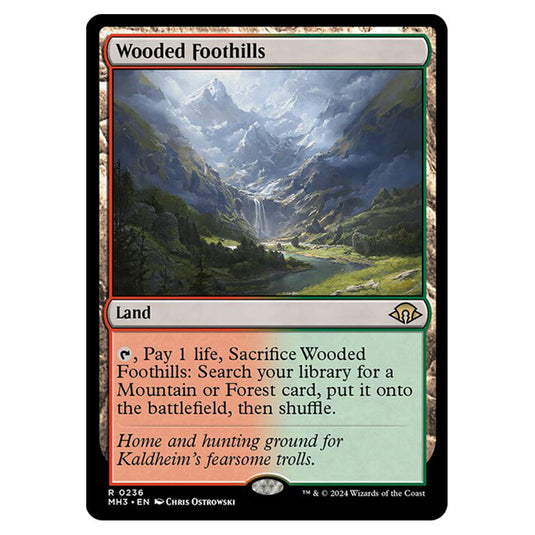 Magic The Gathering - Modern Horizons 3 - Wooded Foothills - 0236