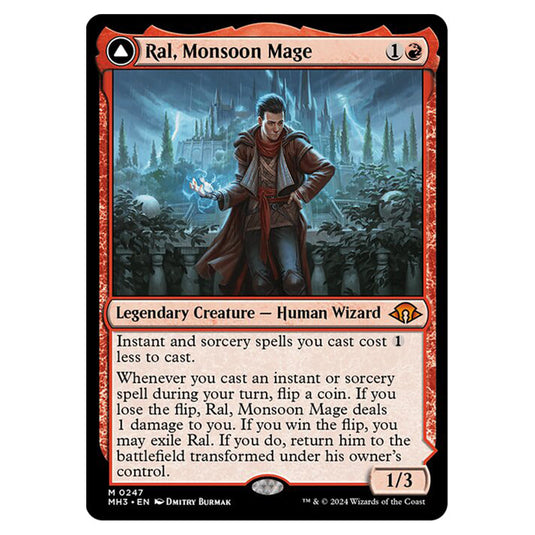 Magic The Gathering - Modern Horizons 3 - Ral, Monsoon Mage // Ral, Leyline Prodigy - 0247