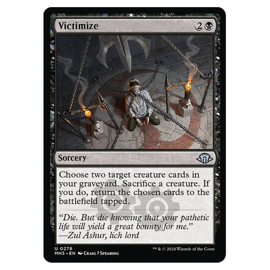 Magic The Gathering - Modern Horizons 3 - Victimize - 0278