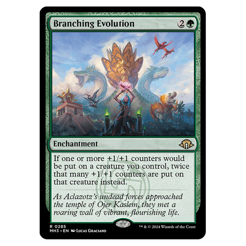 Mtg Evolution Chain Magic The Gathering - Modern Horizons 3 - Branching Evolution - 0285