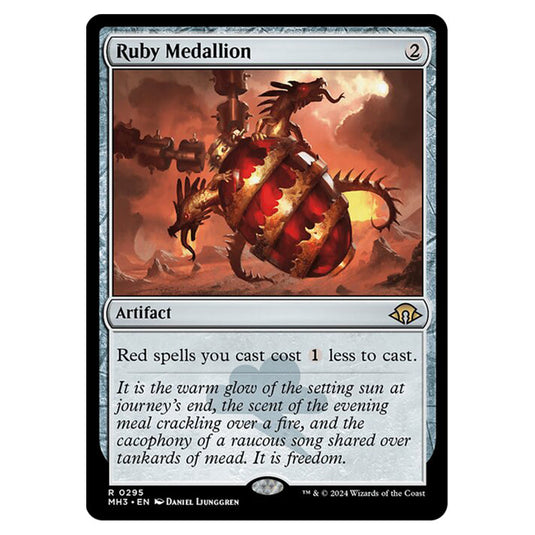 Magic The Gathering - Modern Horizons 3 - Ruby Medallion - 0295