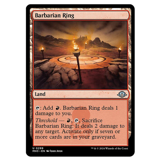 Magic The Gathering - Modern Horizons 3 - Barbarian Ring - 0299