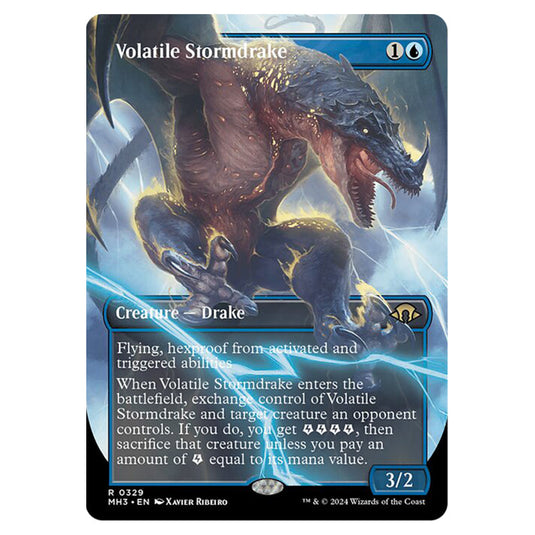 Magic The Gathering - Modern Horizons 3 - Volatile Stormdrake - 0329