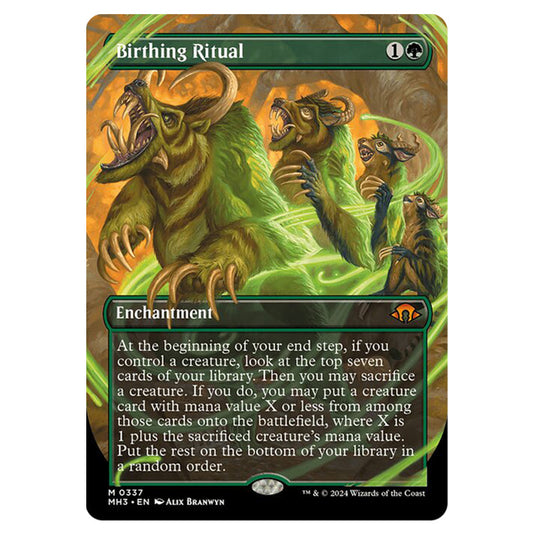 Magic The Gathering - Modern Horizons 3 - Birthing Ritual - 0337