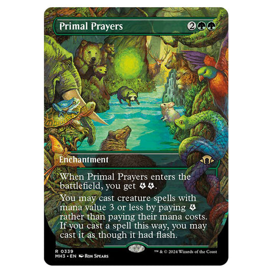 Magic The Gathering - Modern Horizons 3 - Primal Prayers - 0339