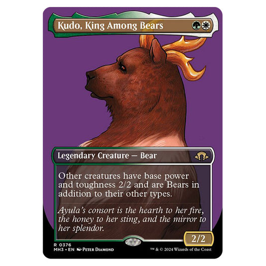 Magic The Gathering - Modern Horizons 3 - Kudo, King Among Bears - 0376