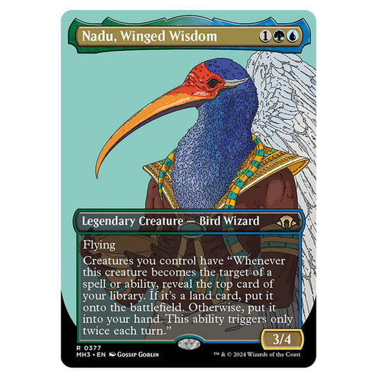 Magic The Gathering - Modern Horizons 3 - Nadu, Winged Wisdom - 0377