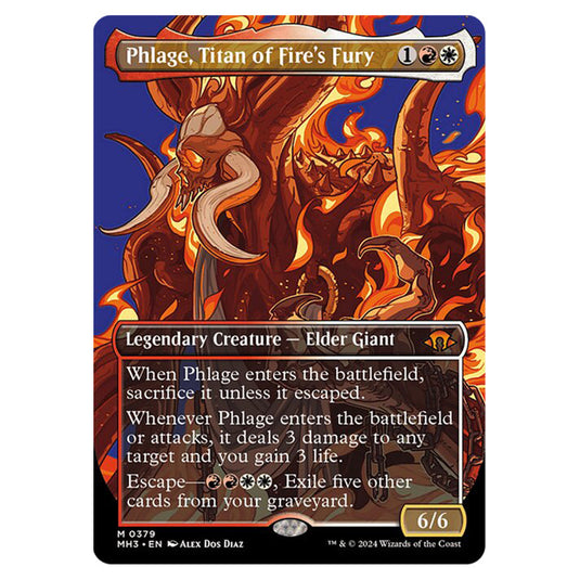 Magic The Gathering - Modern Horizons 3 - Phlage, Titan of Fire's Fury - 0379