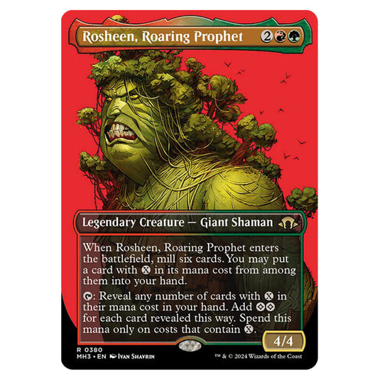 Magic The Gathering - Modern Horizons 3 - Rosheen, Roaring Prophet - 0380