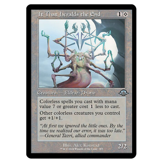 Magic The Gathering - Modern Horizons 3 - It That heralds the End ('97 Classic Print) - 0385