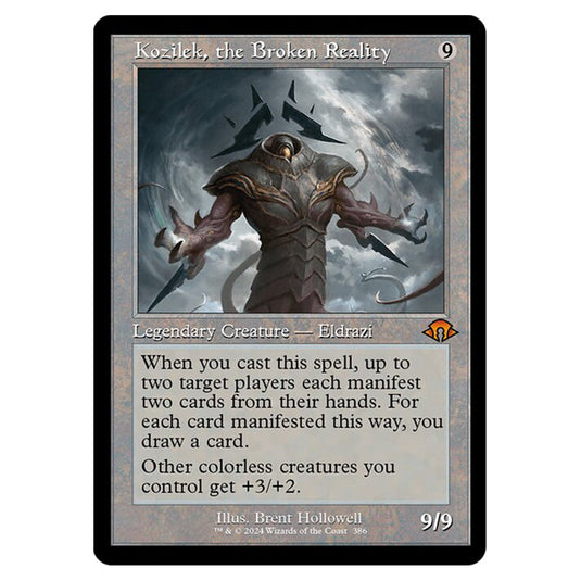 Magic The Gathering - Modern Horizons 3 - Kozilek, the Broken Reality ('97 Classic Print) - 0386