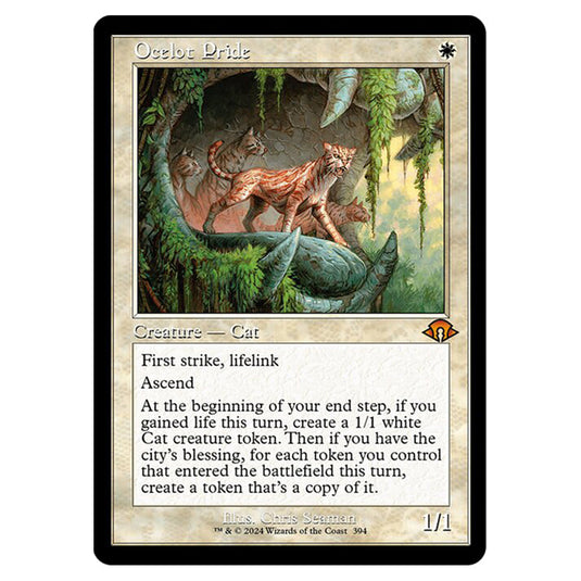 Magic The Gathering - Modern Horizons 3 - Ocelot Pride ('97 Classic Print) - 0394