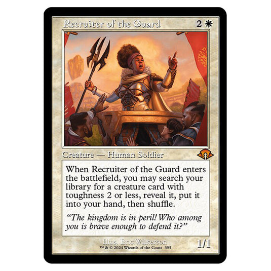 Magic The Gathering - Modern Horizons 3 - Recruiter of the Guard ('97 Classic Print) - 0395