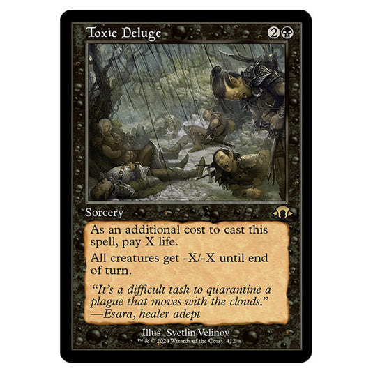 Magic The Gathering - Modern Horizons 3 - Toxic Deluge ('97 Classic Print) - 0412