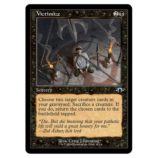 Magic The Gathering - Modern Horizons 3 - Victimize ('97 Classic Print) - 0413