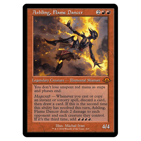 Magic The Gathering - Modern Horizons 3 - Ashling, Flame Dancer ('97 Classic Print) - 0415