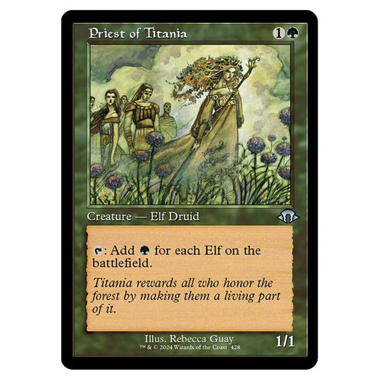 Magic The Gathering - Modern Horizons 3 - Priest of Titania ('97 Classic Print) - 0428