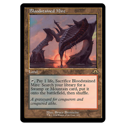 Magic The Gathering - Modern Horizons 3 - Bloodstained Mire ('97 Classic Print) - 0435