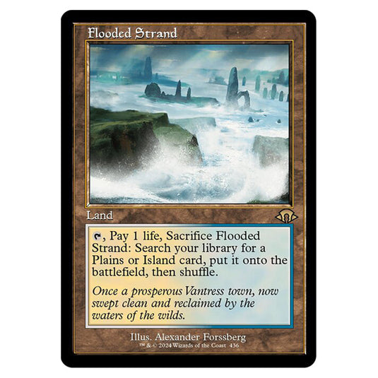 Magic The Gathering - Modern Horizons 3 - Flooded Strand ('97 Classic Print) - 0436