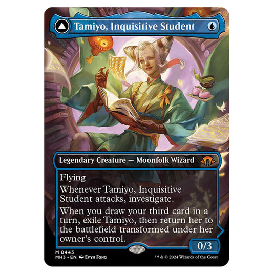 Magic The Gathering - Modern Horizons 3 - Tamiyo, Inquisitive Student // Tamiyo, Seasoned Scholar - 0443